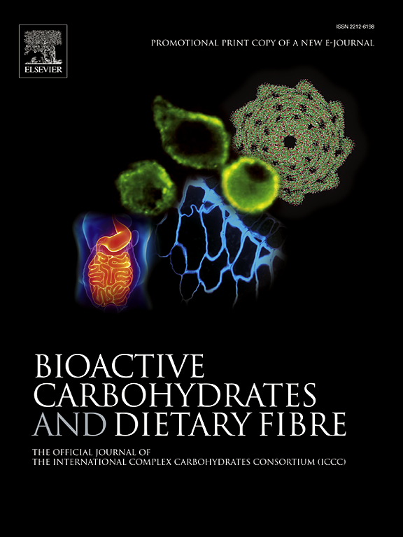 Go to journal home page - Bioactive Carbohydrates and Dietary Fibre